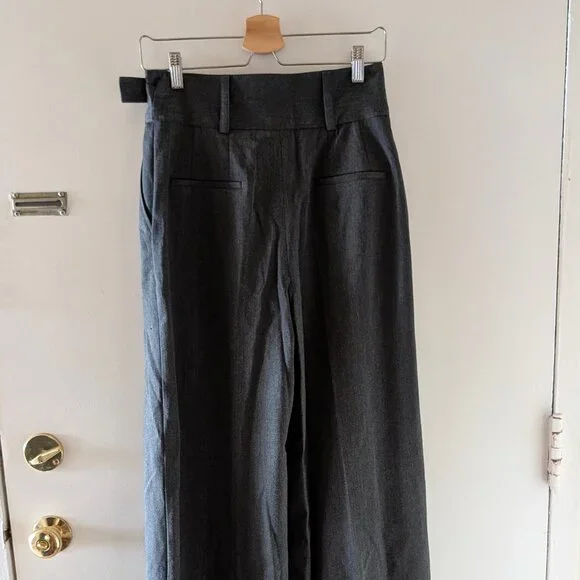 Sezane Aldo Trousers in Mottled Grey - Picture 10 of 10